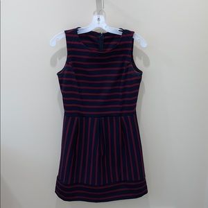 Striped mini dress
